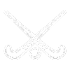 Hockey Sticks & Ball Icon